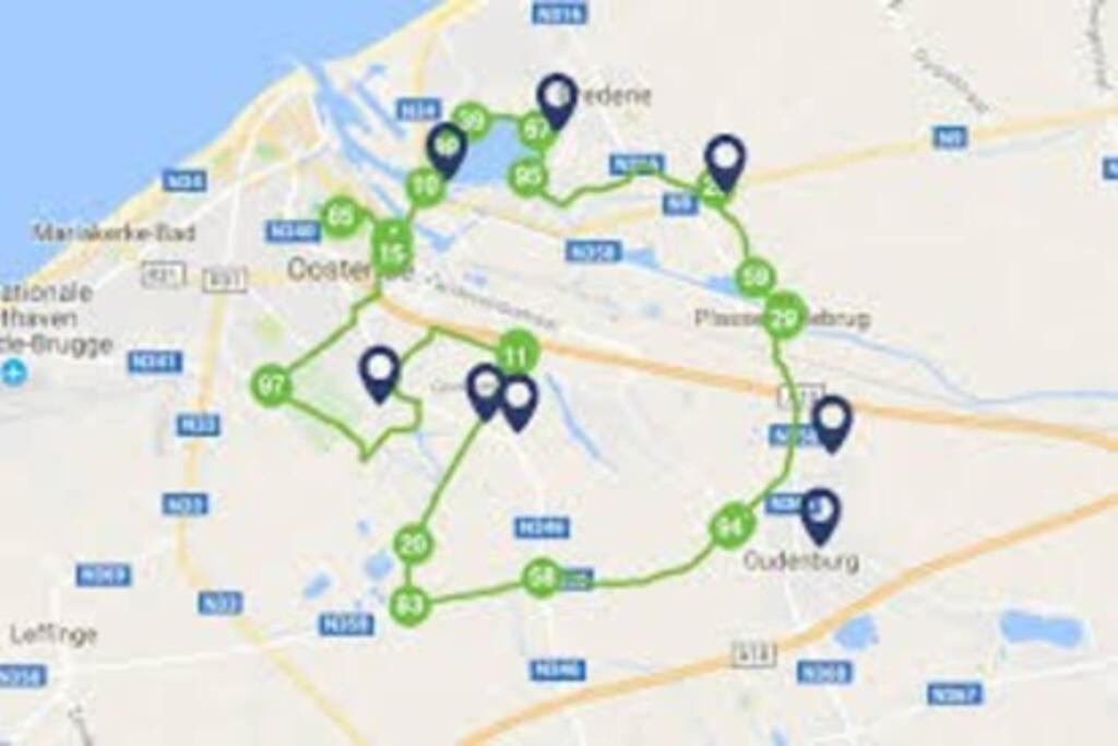 Die Huis 14-Een Oase Van Rust Tussen Polders En Kust 오스텐드 외부 사진